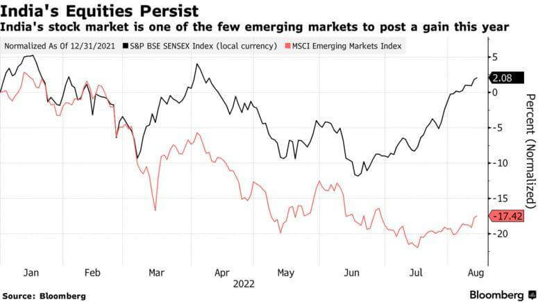The Bombay Stock Market Index