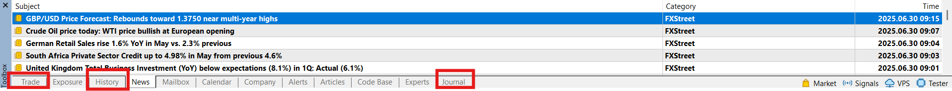 account balance mt4-5